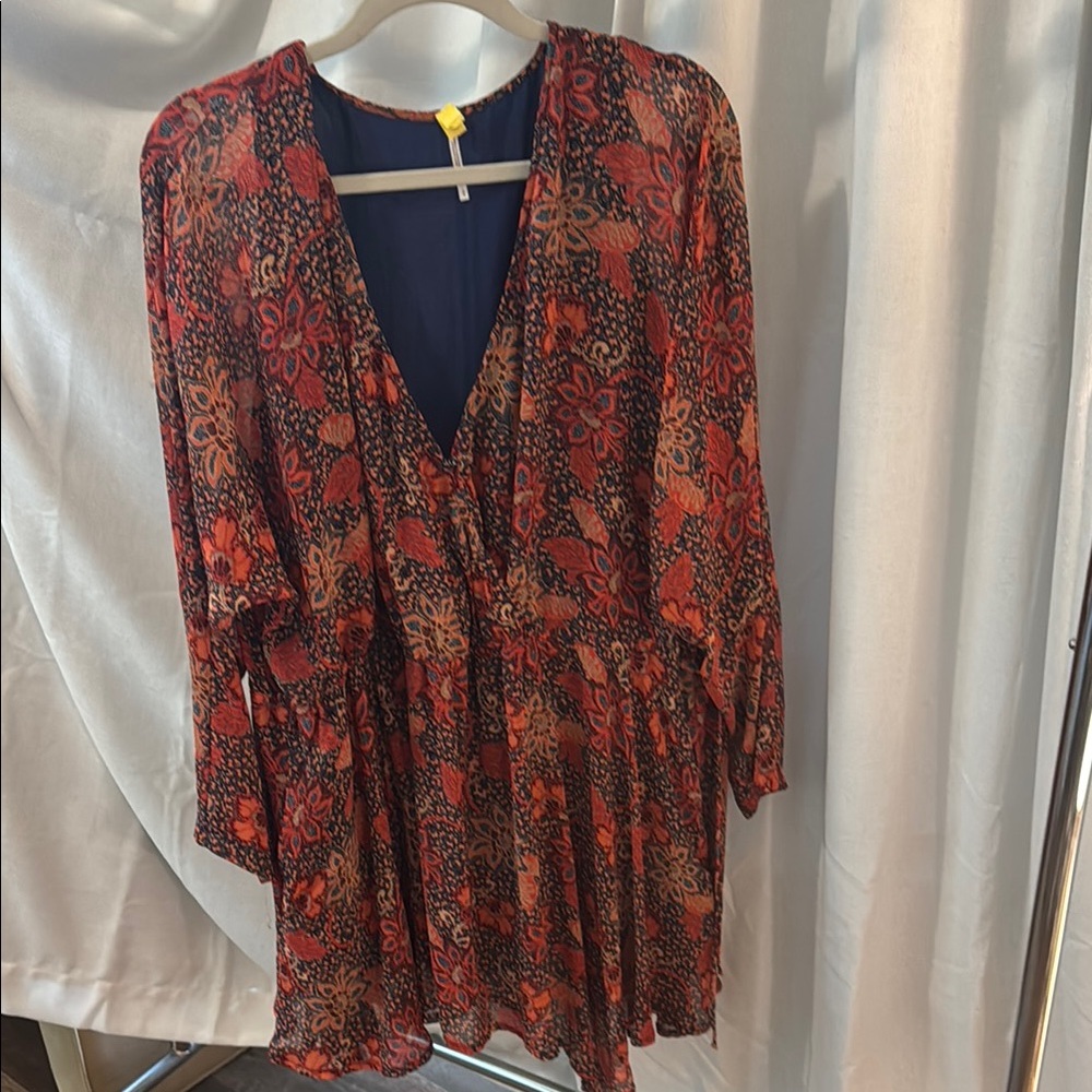 Floral Long Sleeve Dress